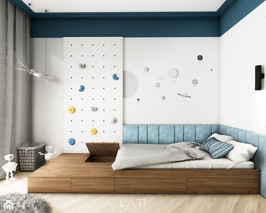 Pokój 8 - latka - Pokój dziecka, styl nowoczesny - zdjęcie od LÄTT Studio Wnętrz