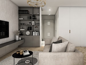 Mieszkanie, Żyrardów - Salon, styl nowoczesny - zdjęcie od LÄTT Studio Wnętrz