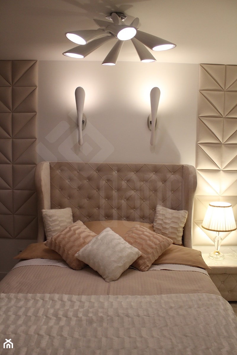 Glamour bedroom - zdjęcie od dappi panele dekoracyjne