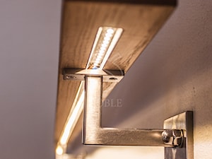 Podświetlana poręcz dębowa - zdjęcie od Roble - Schody, Podłogi, Drzwi i Tarasy
