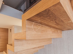 Samonośne schody drewniane - zdjęcie od Roble - Schody, Podłogi, Drzwi i Tarasy