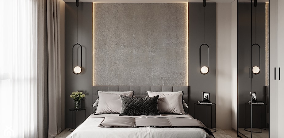 Ciemne meble w sypialni – jaki kolor ścian i dodatków do nich dobrać?