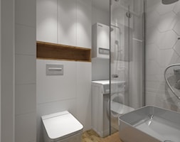 Mała łazienka 2,7 m2 - Łazienka - zdjęcie od dc creative design - Homebook