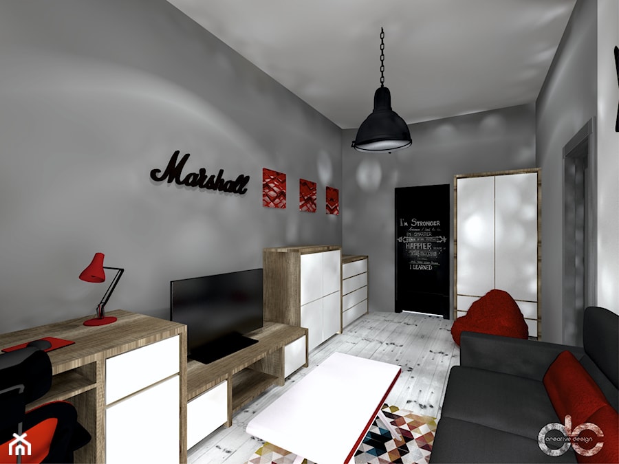 Projekt pokoju nastolatka - Pokój dziecka - zdjęcie od dc creative design