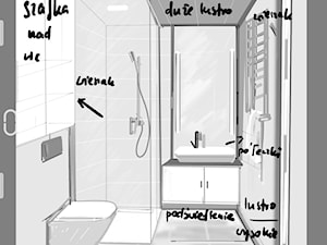 Plan łazienki - zdjęcie od Mamamila1