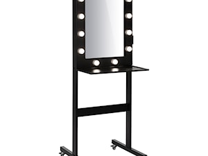 Mobilne stanowisko Hollywood Black - zdjęcie od MyMirro - profesjonalne lustra do makijażu z oświetleniem