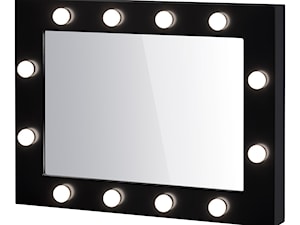 Lustro Hollywood Black - zdjęcie od MyMirro - profesjonalne lustra do makijażu z oświetleniem