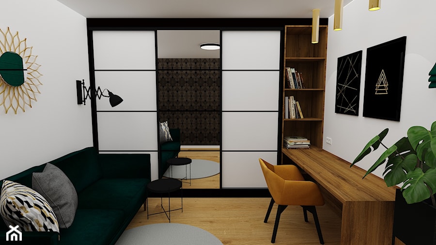 mieszkanie 23 - Biuro, styl nowoczesny - zdjęcie od projekt ka