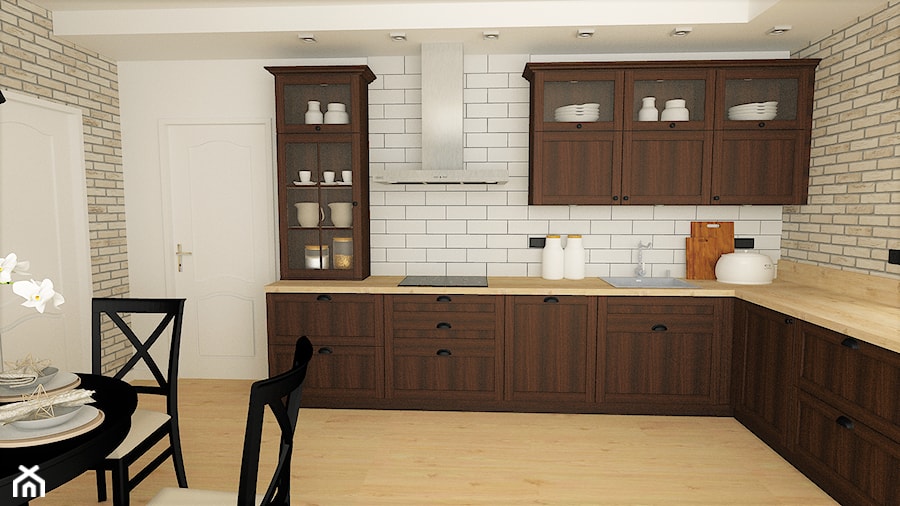 kuchnia 10 - Kuchnia, styl rustykalny - zdjęcie od projekt ka
