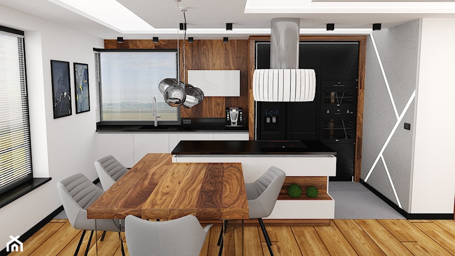 mieszkanie 25 - Kuchnia, styl nowoczesny - zdjęcie od projekt ka