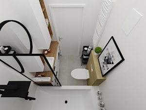 mieszkanie 16 - Łazienka, styl industrialny - zdjęcie od projekt ka