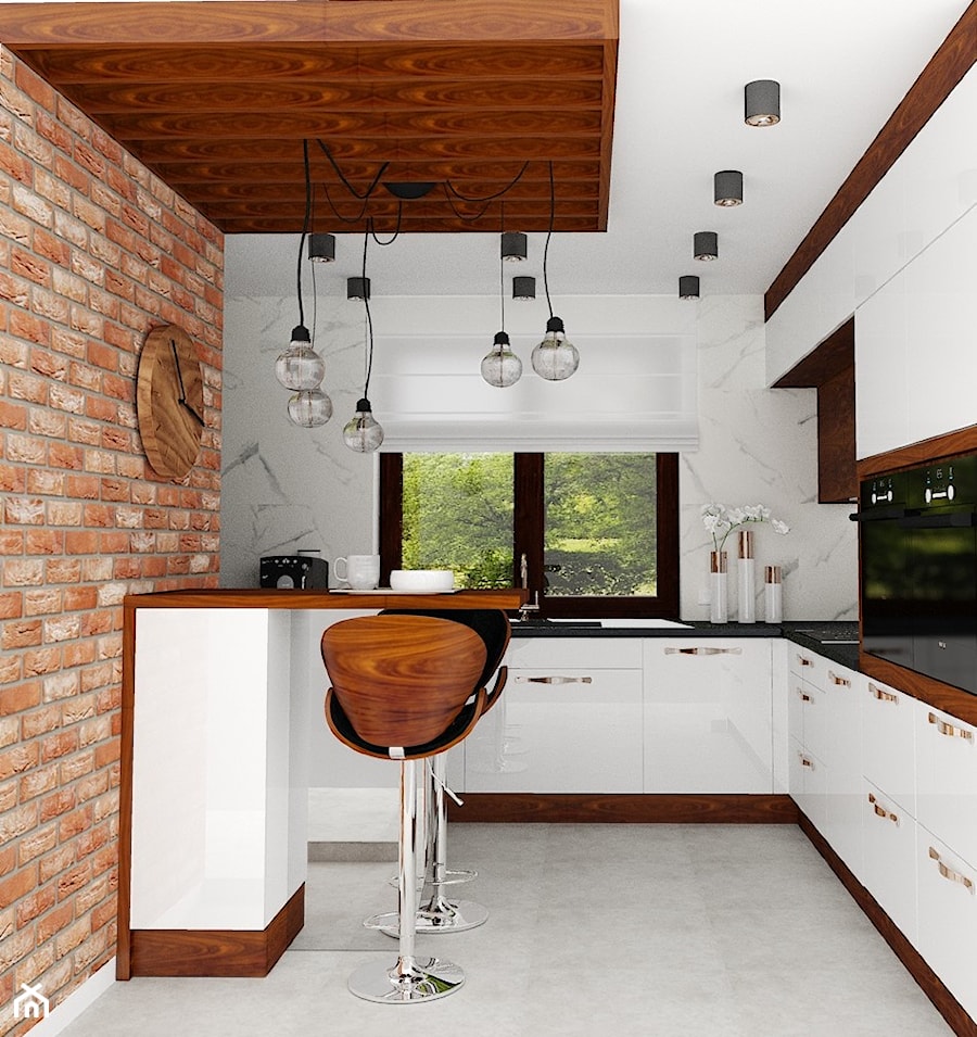 mieszkanie 9 - Kuchnia, styl nowoczesny - zdjęcie od projekt ka