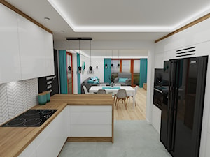 mieszkanie 24 - Kuchnia, styl nowoczesny - zdjęcie od projekt ka