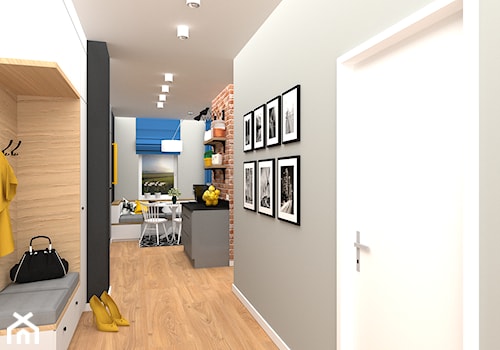 mieszkanie 1 - Hol / przedpokój, styl nowoczesny - zdjęcie od projekt ka