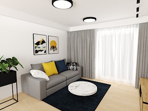 mieszkanie 29 - Salon, styl nowoczesny - zdjęcie od projekt ka