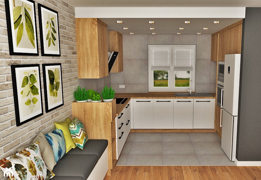 mieszkanie 2 - Kuchnia, styl nowoczesny - zdjęcie od projekt ka