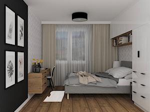 mieszkanie 11 - Sypialnia, styl nowoczesny - zdjęcie od projekt ka