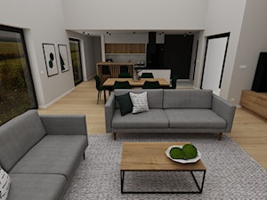 mieszkanie 26 - Salon, styl nowoczesny - zdjęcie od projekt ka