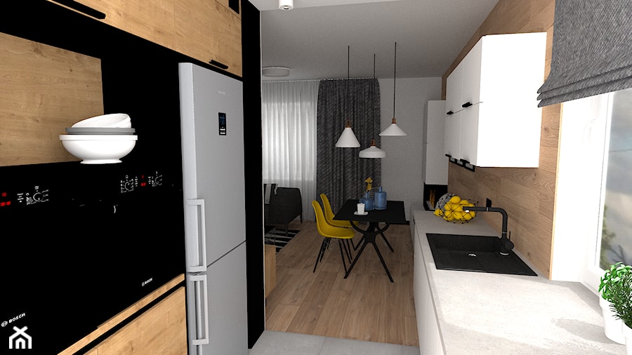 Mieszkanie 5 - Kuchnia, styl nowoczesny - zdjęcie od projekt ka