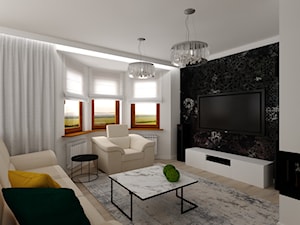 mieszkanie 31 - Salon, styl nowoczesny - zdjęcie od projekt ka