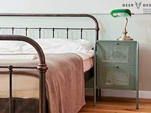 W retro kolorze - Sypialnia, styl vintage - zdjęcie od Deer Design