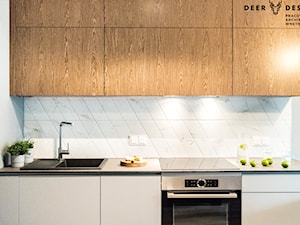 Siła szarości - Kuchnia, styl minimalistyczny - zdjęcie od Deer Design