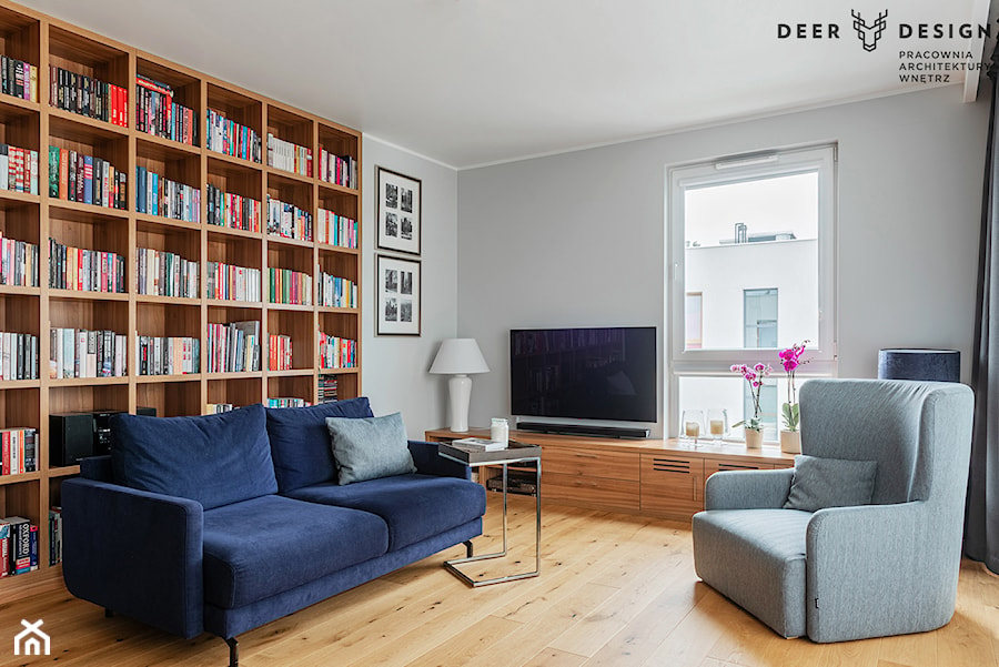 Komfort dla całej rodziny - Salon, styl skandynawski - zdjęcie od Deer Design
