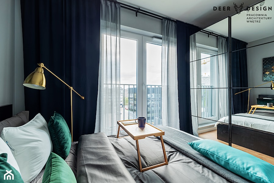 Skandynawski komfort - Sypialnia, styl skandynawski - zdjęcie od Deer Design