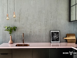 Na bazie różu - Kuchnia, styl minimalistyczny - zdjęcie od Deer Design