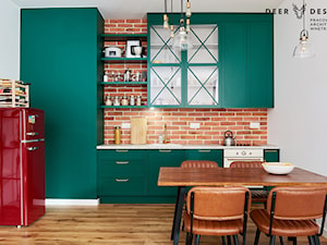 W retro kolorze - Kuchnia, styl vintage - zdjęcie od Deer Design