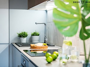 Siła szarości - Kuchnia, styl minimalistyczny - zdjęcie od Deer Design