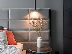 Mała przestrzeń dobrych rozwiązań - Sypialnia, styl skandynawski - zdjęcie od Deer Design