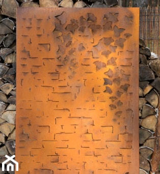 Aranżacje wnętrz - Salon: Wielkoformatowy obraz z metalu Corten - info@cutart.pl. Przeglądaj, dodawaj i zapisuj najlepsze zdjęcia, pomysły i inspiracje designerskie. W bazie mamy już prawie milion fotografii!