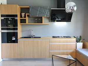 Nowoczesne drewno z aluminium - Kuchnia, styl nowoczesny - zdjęcie od Art House Studio