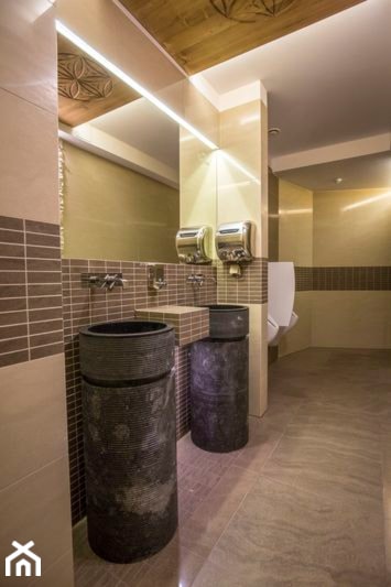 Toaleta publiczna - zdjęcie od ARCHITEKT WNĘTRZ ASPROJEKT - Homebook