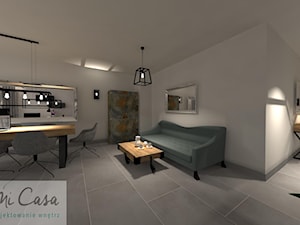 Biuro w stylu loft- Szczecin Śródmieście - Biuro, styl industrialny - zdjęcie od Mi Casa. Projektowanie wnętrz