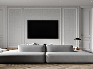 Nowoczesny klasyk - Salon - zdjęcie od Home design HD-m2