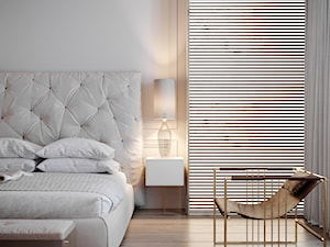 Modern Classic - Średnia szara sypialnia, styl nowoczesny - zdjęcie od Home design HD-m2