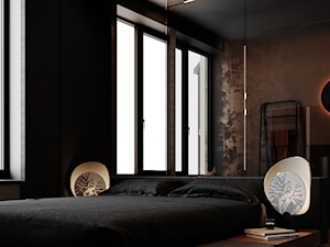Projekt HD# Black Prostir - Sypialnia, styl nowoczesny - zdjęcie od Home design HD-m2