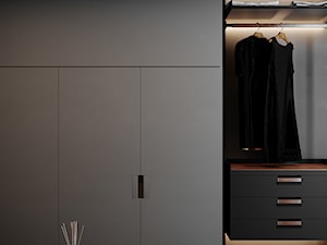 Projekt HD# Black Prostir - Garderoba, styl nowoczesny - zdjęcie od Home design HD-m2