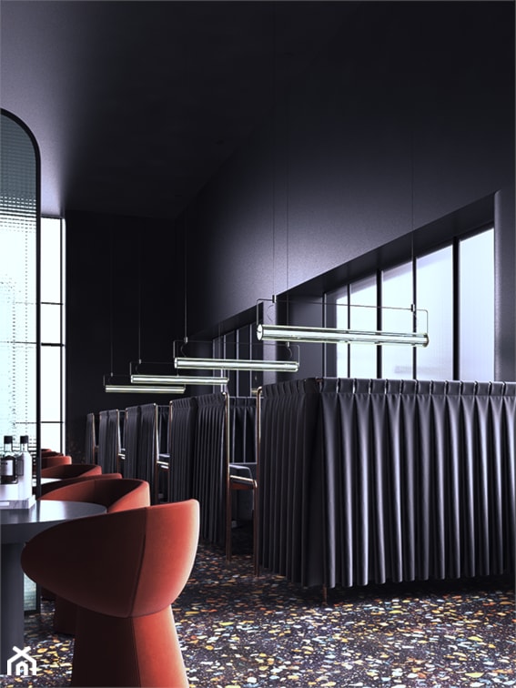 Restauracja - Wnętrza publiczne, styl nowoczesny - zdjęcie od Home design HD-m2