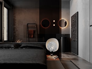 Projekt HD# Black Prostir - Sypialnia, styl nowoczesny - zdjęcie od Home design HD-m2