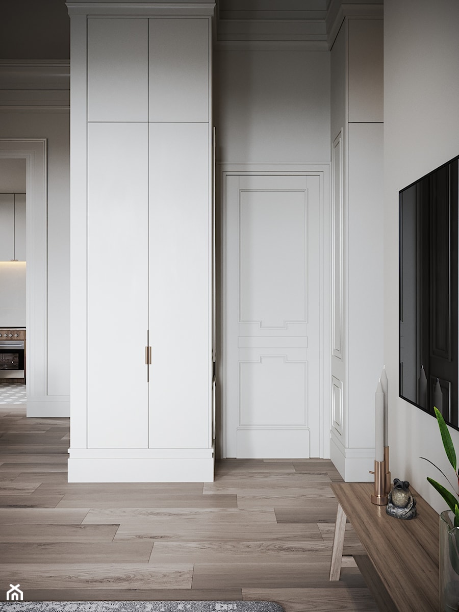 Projekt HD# Proreznaya_str - Salon, styl tradycyjny - zdjęcie od Home design HD-m2