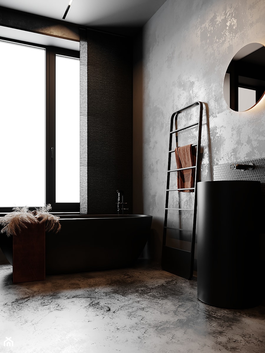 Projekt HD# Black Prostir - Łazienka, styl nowoczesny - zdjęcie od Home design HD-m2