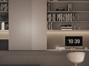 HD-1001 - Biuro, styl minimalistyczny - zdjęcie od Home design HD-m2