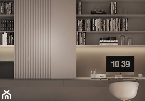 HD-1001 - Biuro, styl minimalistyczny - zdjęcie od Home design HD-m2