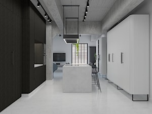 APARTAMENT | 6 - Kuchnia, styl industrialny - zdjęcie od Karolina Czech-Białas Pracownia Architektury i Wnętrz