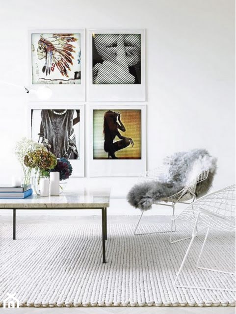 Studio - Kawalerka white mirror gloss - Salon, styl minimalistyczny - zdjęcie od Emilia Forgiel