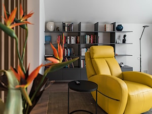 Dom Jednorodzinny, Gdynia. - Salon, styl minimalistyczny - zdjęcie od InteriorIdea