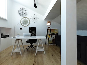 Domowe biuro + pokój dla gości - zdjęcie od InteriorIdea